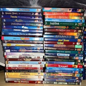 Disney DVD Lot 50+ including new,sealed